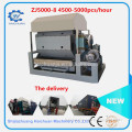 4500pc/hour Paper eggs tray and box making machinery
